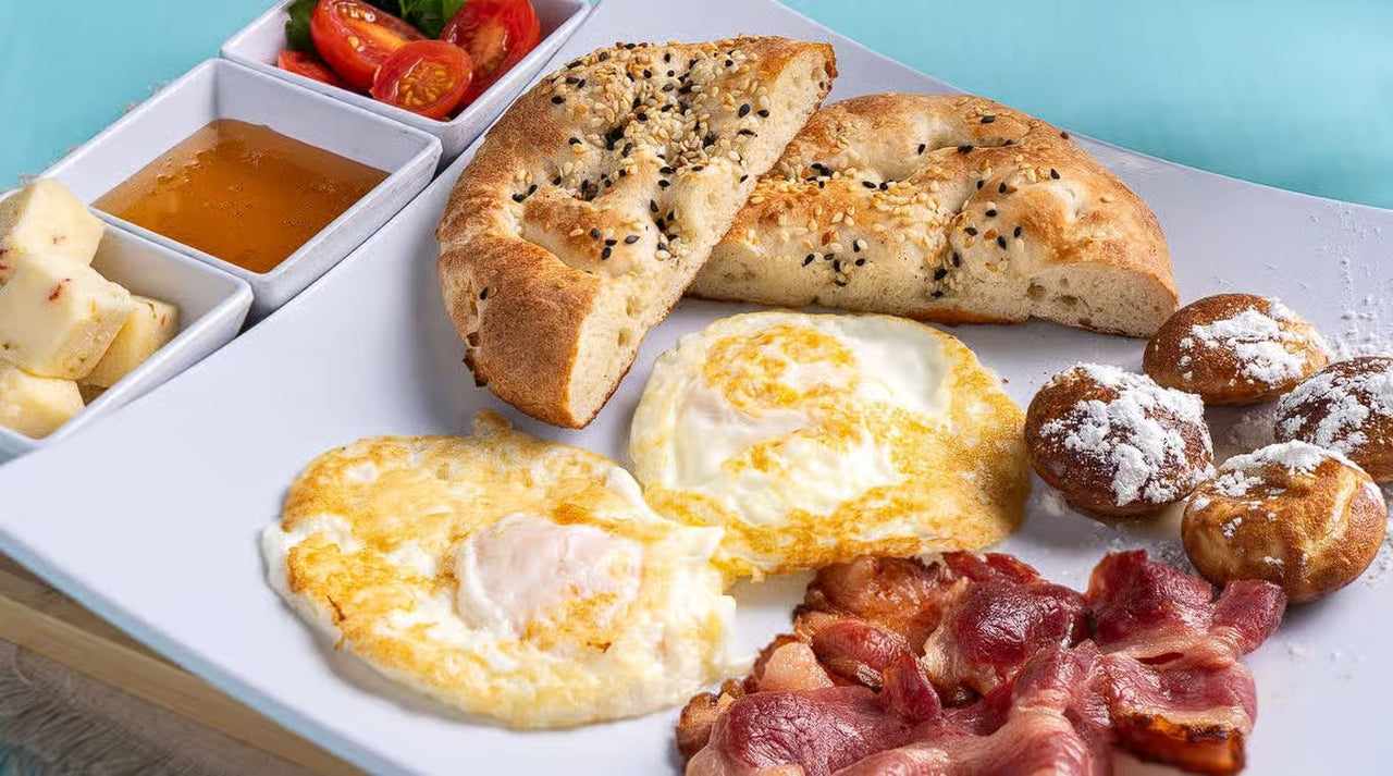 American Breakfast Plate