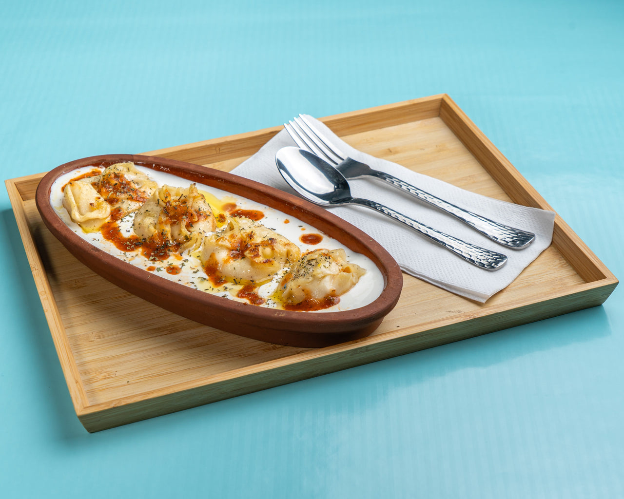 Veggie Dumpling ( Manti)