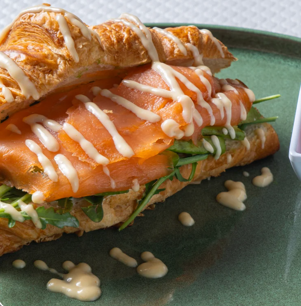 Smoked Salmon Croissant